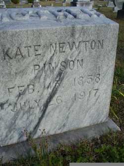 Kate M. <I>Newton</I> Pinson 