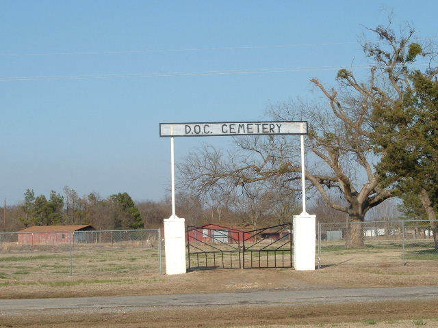 Department of Corrections Prison Cemetery