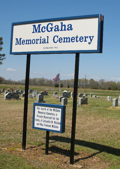 McGaha Memorial Cemetery