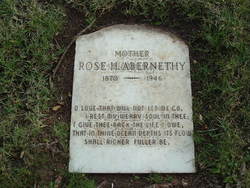 Carrie Rosalyn “Rose” <I>Husted</I> Abernethy 