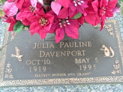 Julia Pauline <I>Smith</I> Davenport Wells 