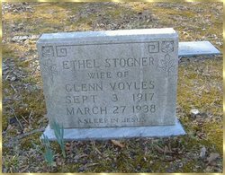 Ethel Gertrude <I>Stogner</I> Voyles 