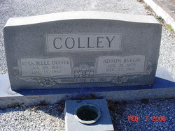 Rosa Belle <I>Duffee</I> Colley 