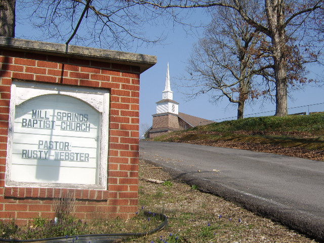 Mill Springs Baptist Church Cemetery New
