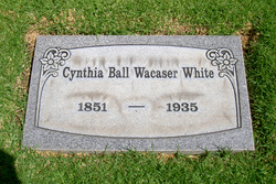 Cynthia <I>Ball</I> White 