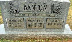 Arabella E <I>Andrews</I> Banton 