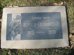 Ruby Olin <I>Wilhite</I> Laughridge 