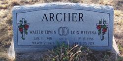 Walter Edwin Archer 