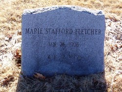 Marie <I>Stafford</I> Fletcher 
