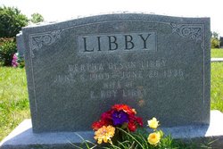 Bertha Olive <I>Olson</I> Libby 