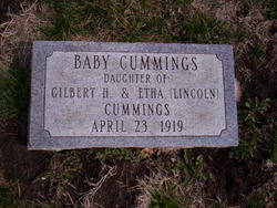Baby Daughter Cummings 