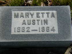 Mary Etta <I>Figley</I> Austin 