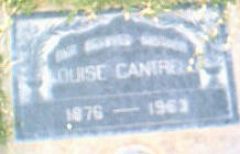 Louise <I>Terry</I> Cantrell 