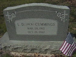 L D “Jack” Cummings 