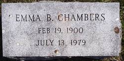 Emma B. Chambers 