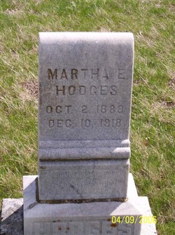 Martha Emeline Hodges 