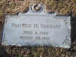 Beatrice May <I>Fox</I> Gerhart 