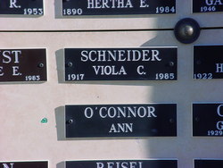 Viola Clara <I>Neumann</I> Schneider 