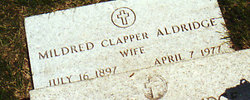 Mildred <I>Clapper</I> Aldridge Sugden 