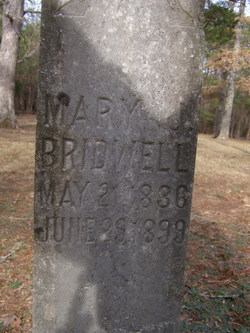 Mary J <I>Rector</I> Bridwell 