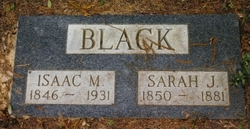 Sarah Jane <I>Williams</I> Black 