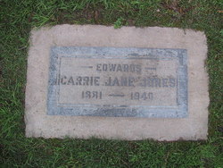 Carrie Jane <I>Jones</I> Edwards 