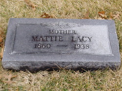 Martha Frances “Mattie” <I>Bristow</I> Lacy 