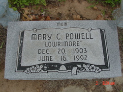 Mary Canzada <I>Mayfield</I> Powell 
