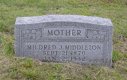 Mildred Jane <I>Pease</I> Middleton 