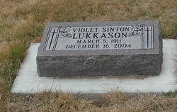 Violet <I>Sinton</I> Lukkason 