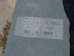 John Walton King 