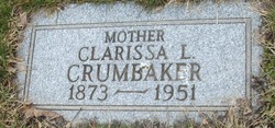 Clarissa Lillian <I>Martin</I> Crumbaker 