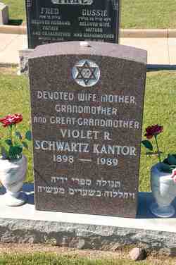Violet R. <I>Schwartz</I> Kantor 
