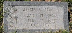 Jessie M <I>Mathis</I> Bradley 