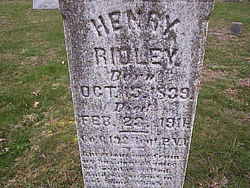 Henry Ridley 