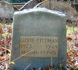 Lillie Pittman 