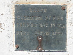 Ellen Elizabeth Speer 