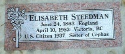 Elisabeth “Lizzie” Steedman 