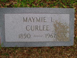 Mamie Irene “Maymie” <I>Alley</I> Curlee 
