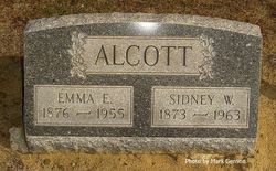 Emma Elizabeth <I>Roderick</I> Alcott 