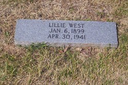 Lillie Elizabeth <I>Reece</I> West 