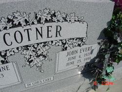 John Evert Cotner 