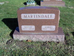 Minnie A. <I>Robbins</I> Martindale 
