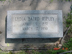 Lydia J. <I>Baird</I> Ripley 