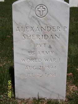 Alexander Patrick Sheridan 