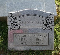 Oscar Dewey Alewine 