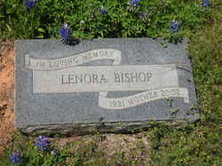 Lenora <I>Hulme</I> Bishop 