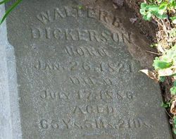 Walter B Dickerson 