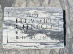 Emily Ann “Birdie” <I>Stone</I> Durflinger 