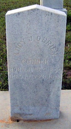Lucy Jane <I>O'Brien</I> Conner 